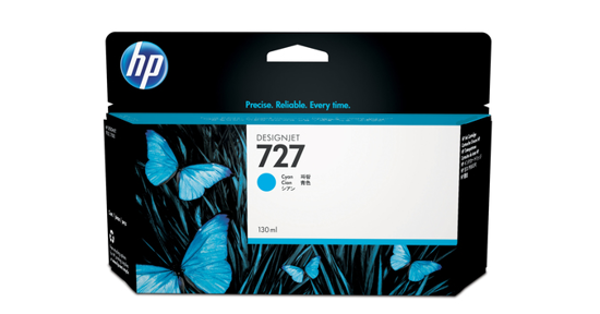 HP 727 cyaan DesignJet inktcartridge, 130 ml