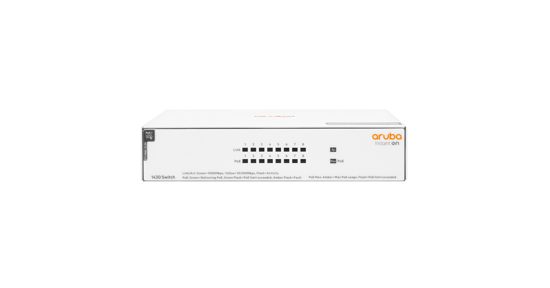 Hewlett Packerd Enterprise Instant On 1430 8G Class4 PoE 64W Unmanaged L2 Gigabit Ethernet (10/100/1000) Power over Ethernet (PoE) Wit