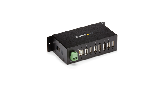 Startech Monteerbare robuuste industriële 7-poort USB-hub