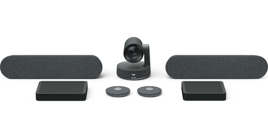 Logitech Large Microsoft Teams Rooms video conferencing systeem Ethernet LAN Videovergaderingssysteem voor groepen