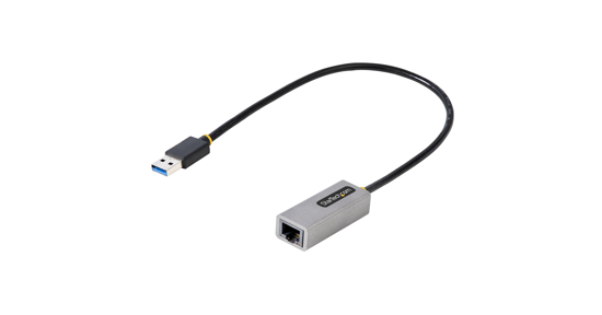 Startech USB 3.0 naar Gigabit Ethernet Network Adapter - 10/100/1000 Mbps, USB naar RJ45, USB 3.0 naar LAN Adapter, USB 3.0 Ethernet Adapter (GbE), 30cm Aangesloten Kabel, Driverless Install