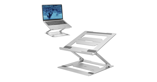 ACT AC8135 laptopstandaard Grijs 39,6 cm (15.6")