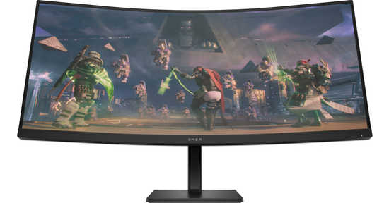 HP OMEN by  34c computer monitor 86,4 cm (34") 3440 x 1440 Pixels Wide Quad HD LED Zwart