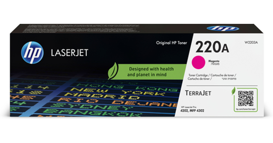 HP 220A originele LaserJet-tonercartridge, magenta