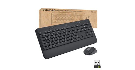 Logitech Signature MK650 Combo For Business toetsenbord Inclusief muis Bluetooth QWERTZ Zwitsers Grafiet