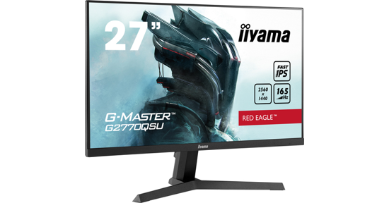 iiyama G-MASTER G2770QSU-B1 computer monitor 68,6 cm (27") 2560 x 1440 Pixels Wide Quad HD LCD Zwart