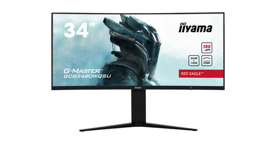 iiyama G-MASTER GCB3480WQSU-B1 computer monitor 86,4 cm (34") 3440 x 1440 Pixels UltraWide Quad HD Zwart