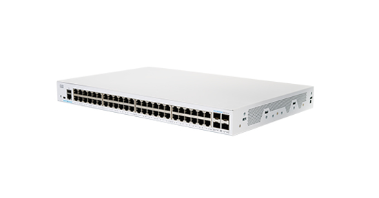 Cisco CBS350-48T-4X-EU netwerk-switch Managed L2/L3 Gigabit Ethernet (10/100/1000) Zilver