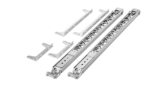 Aruba X450 4U/7U Universal 4-Post Rack Mounting Kit