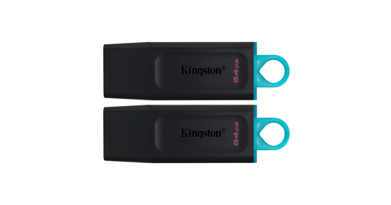 Kingston DataTraveler Exodia USB flash drive 64 GB USB Type-A 3.2 Gen 1 (3.1 Gen 1) Zwart