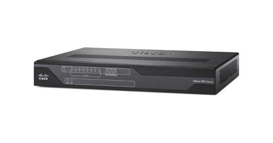 Cisco C897VAB-K9 bedrade router Gigabit Ethernet Zwart