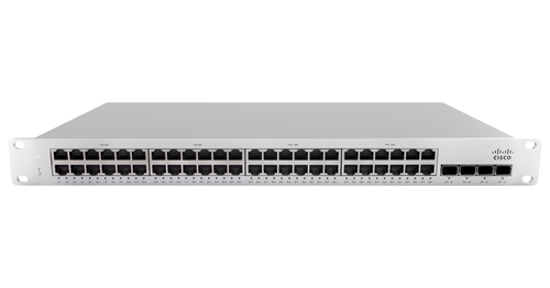 Cisco MS210-48LP-HW netwerk-switch Managed L3 Gigabit Ethernet (10/100/1000) Power over Ethernet (PoE) 1U Zilver