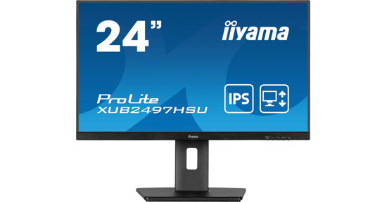 iiyama XUB2497HSU-B2 computer monitor 60,5 cm (23.8") 1920 x 1080 Pixels Full HD LED Zwart