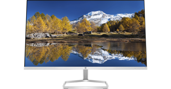 HP M27fq computer monitor 68,6 cm (27") 2560 x 1440 Pixels Quad HD LED Zilver, Zwart