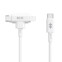 Targus HyperJuice USB-kabel USB 2.0 1,5 m USB C USB C/Lightning Wit