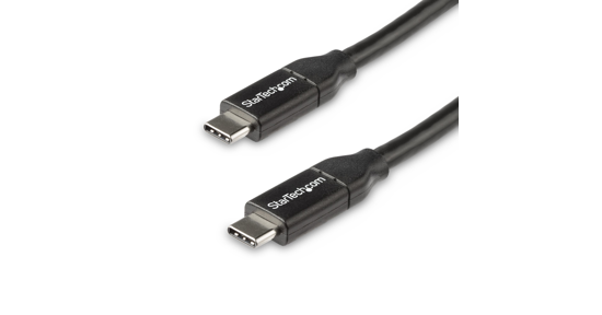 Startech USB-C naar USB-C kabel met 5A/100W Power Delivery - M/M - 50 cm - USB 2.0 - USB-IF certificatie