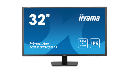 iiyama ProLite X3270QSU-B1 computer monitor 81,3 cm (32") 2560 x 1440 Pixels Wide Quad HD LED Zwart