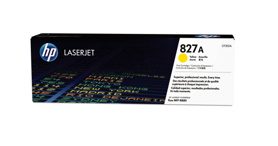 HP 827A originele gele LaserJet tonercartridge