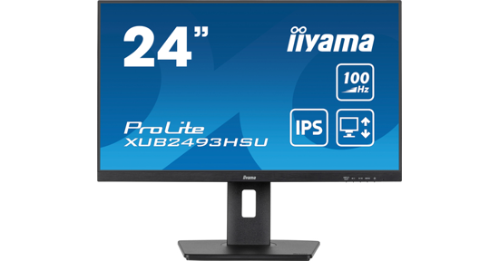 iiyama ProLite computer monitor 60,5 cm (23.8") 1920 x 1080 Pixels Full HD LED Zwart