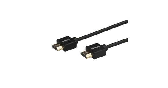 Startech HDMM2MLP HDMI kabel 2 m HDMI Type A (Standaard) Zwart