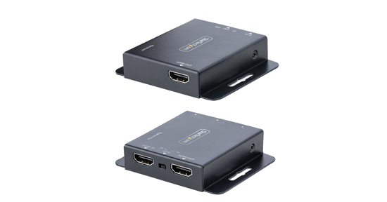 Startech HDMI Extender over CAT6/CAT5, 4K30Hz/40m of 1080p/70m Video Extender, HDMI over Ethernet Verlenger, PoC HDMI Zender en Ontvanger Kit, IR Uibreiding, Locale Video