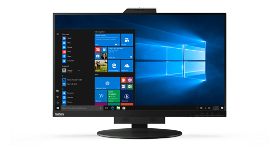 Lenovo ThinkCentre Tiny-In-One 27 computer monitor 68,6 cm (27") 2560 x 1440 Pixels Quad HD LED Zwart