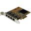 Startech 4-Poort PCI Express gigabit netwerk adapter kaart Quad Port PCIe Gigabit NIC