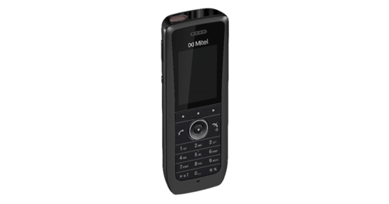 Mitel 5614 DECT IP telefoon Zwart LCD