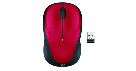 Logitech M235 muis Ambidextrous RF Draadloos Optisch