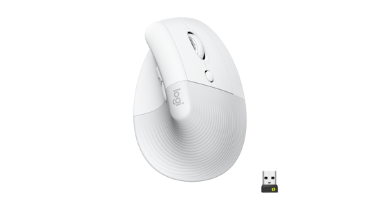 Logitech Lift muis Rechtshandig RF-draadloos + Bluetooth Optisch 4000 DPI