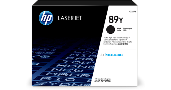 HP 89Y originele extra high-capacity zwarte LaserJet tonercartridge