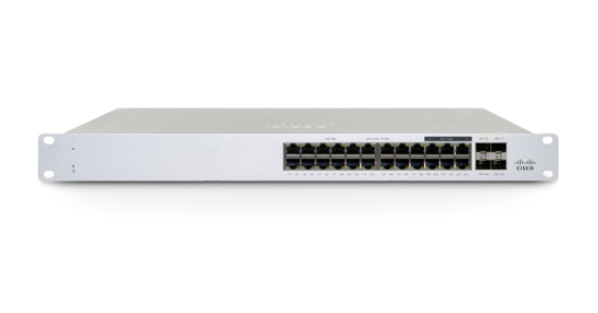 Cisco Meraki MS130-24P Managed L2 Gigabit Ethernet (10/100/1000) Power over Ethernet (PoE) 1U Wit