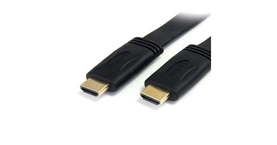 Startech HDMIMM6FL HDMI kabel 1,8 m HDMI Type A (Standaard) Zwart