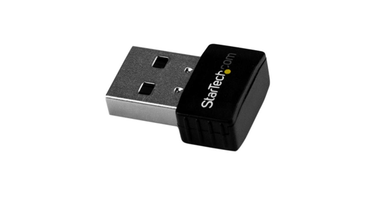 Startech USB Wi-Fi adapter AC600 Dual-Band Nano adapter draadloos