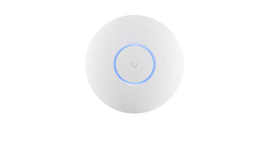 Ubiquiti U6+ draadloos toegangspunt (WAP) 2402 Mbit/s Wit Power over Ethernet (PoE)