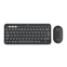 Logitech Pebble 2 Combo toetsenbord Inclusief muis RF-draadloos + Bluetooth QWERTY US International Grafiet