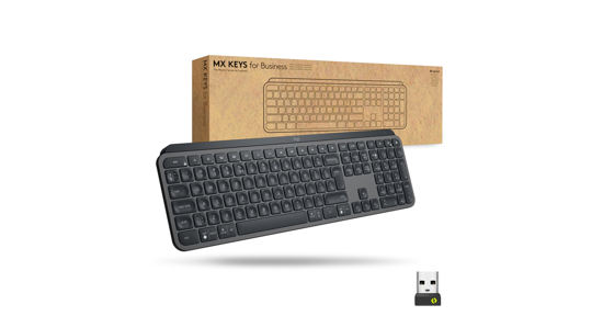 Logitech Mx Keys For Business toetsenbord Bluetooth Zwitsers Grafiet