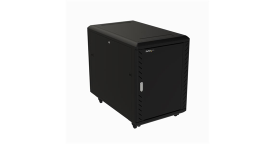 Startech 15U rack serverkast inclusief zwenkwielen en stelvoeten 32" diep