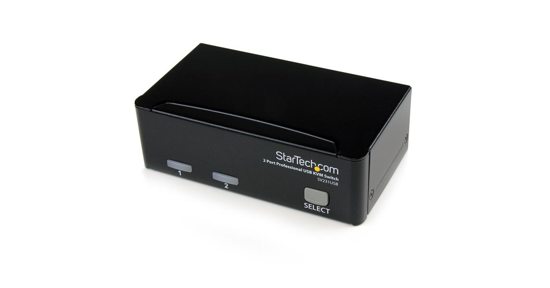 Startech 2-poort Professionele USB KVM-Switch met Bekabeling