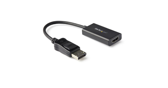 Startech DisplayPort naar HDMI adapter met HDR 4K 60 Hz zwart