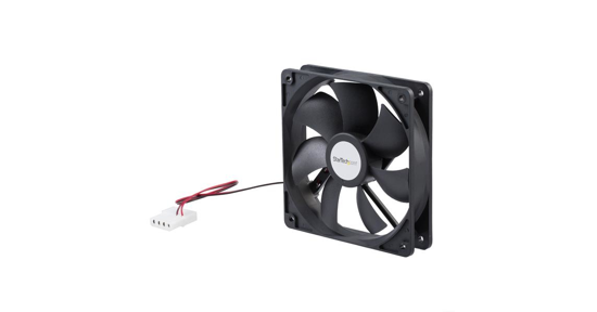 Startech 120x25mm Ventilator voor Computerbehuizing met Dubbele Kogellagers en LP4 Connector