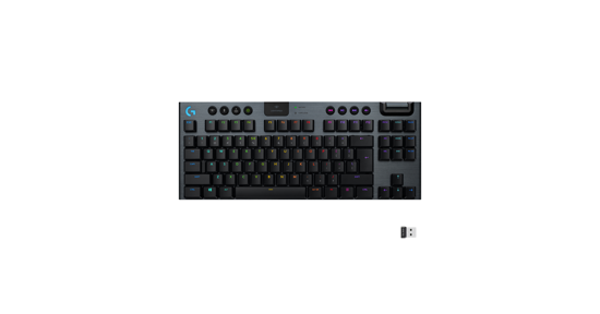 Logitech G915 Tkl toetsenbord USB QWERTY US International Koolstof