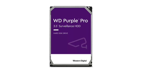 Western Digital Purple Pro interne harde schijf 8 TB 7200 RPM 256 MB 3.5" SATA III