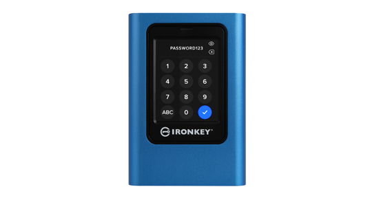 Kingston IronKey 3840GB Vault Privacy 80 XTS-AES 256-bits beveiligde externe SSD