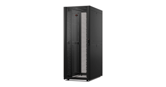 APC NetShelter SX 42U 750mm(b) x 1200mm(d) 19" IT rack, netwerkbehuizing met zijpanelen, zwart