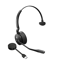 Jabra Engage 55 Headset Draadloos Hoofdband Kantoor/callcenter Zwart, Titanium