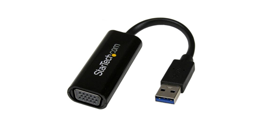 Startech Slanke USB 3.0 naar VGA externe videokaartadapter voor meerdere schermen 1920x1200 / 1080p