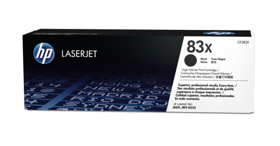 HP 83X originele high-capacity zwarte LaserJet tonercartridge