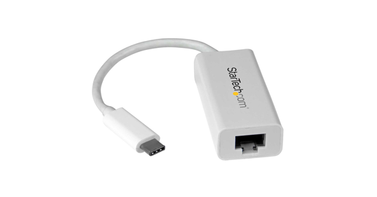 Startech USB-C naar Gigabit Ethernet netwerkadapter - USB 3.0 - wit