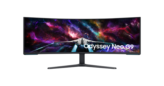 Samsung Odyssey S57CG952NU LED display 144,8 cm (57") 7680 x 2160 Pixels Zwart, Wit